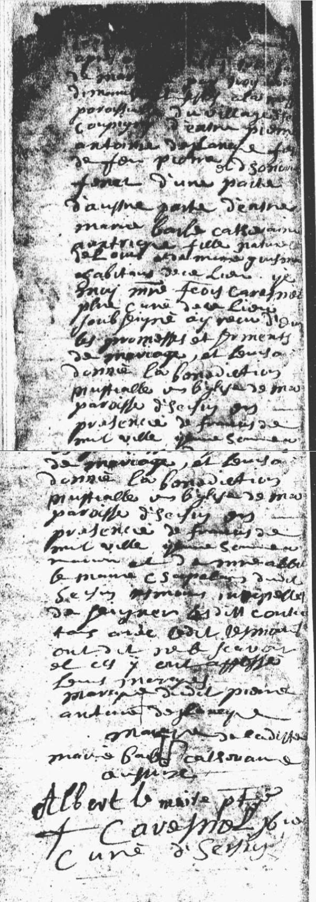 Mariage 1712